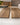 Printed and embossed wood laminate samples compared side by side