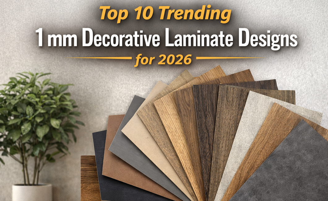 Top 10 Trending 1 mm Decorative Laminate Designs for 2026 – Amulya Mica