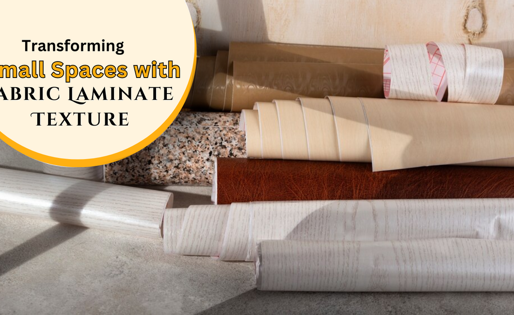 Transforming Small Spaces with Fabric Laminate Texture – Amulya Mica